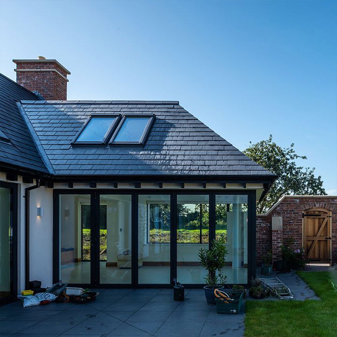 Professional slate roof repair and tile replacement for a coastal Del Mar residence.