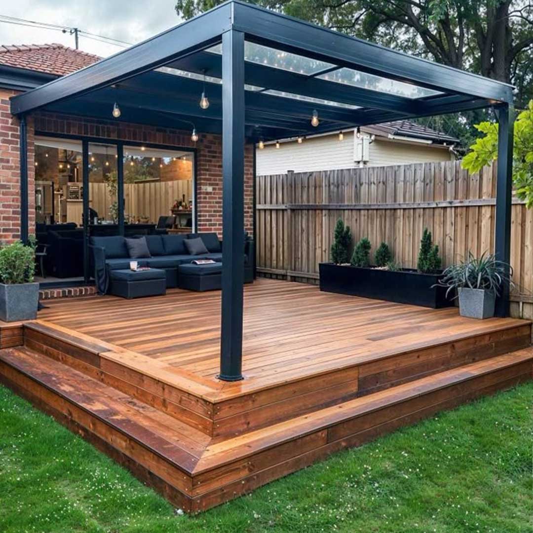 Custom outdoor patio installation with premium pavers in a Del Mar backyard.